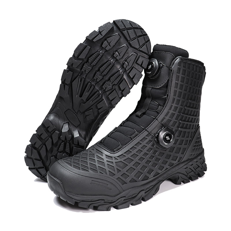 Dupla rögzítőrendszerű harci csizma